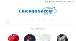 Desktop Screenshot of chicagosoccer.net